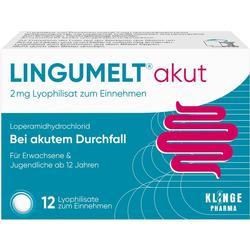 Eine Medikamentenpackung gegen akuten Durchfall.